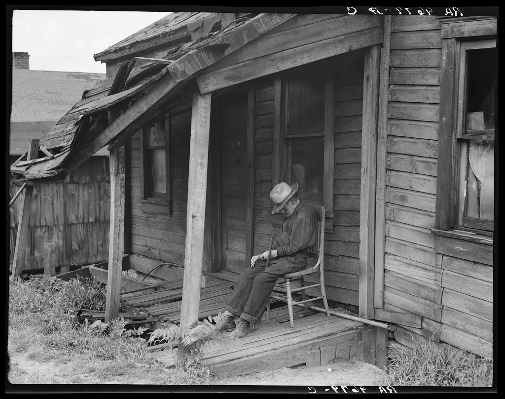 "Old age" near Washington, Pennsylvania, 1936